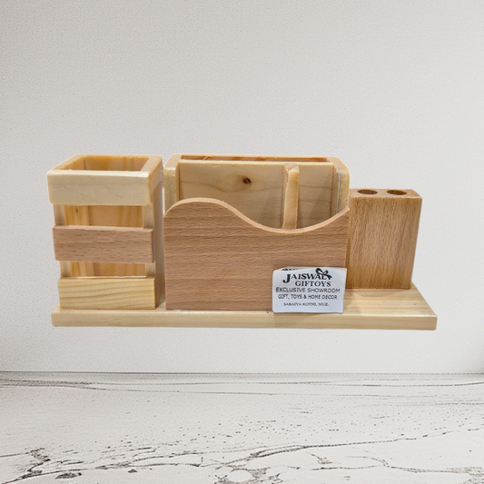 Wooden Pen Stand